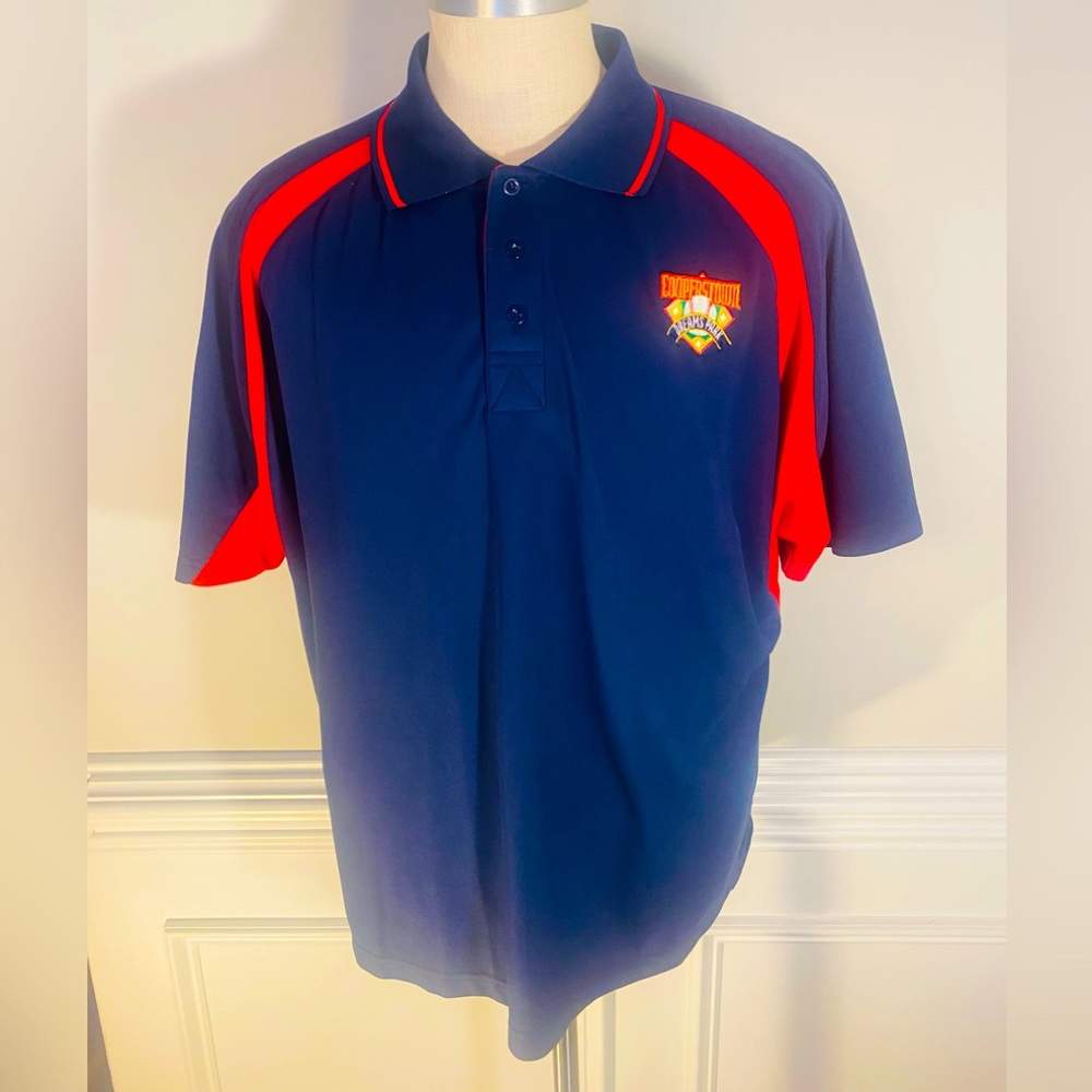 Cooperstown Dreams Park GOLF SHIRT  Mens Xl Embroidered Baseball Souvenir(101)